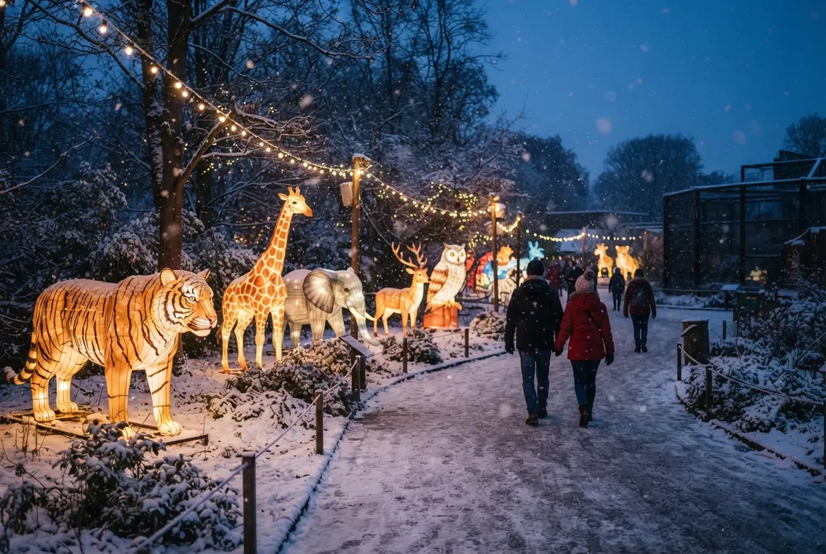Christmas Time in Pairi Daiza, Brugelette