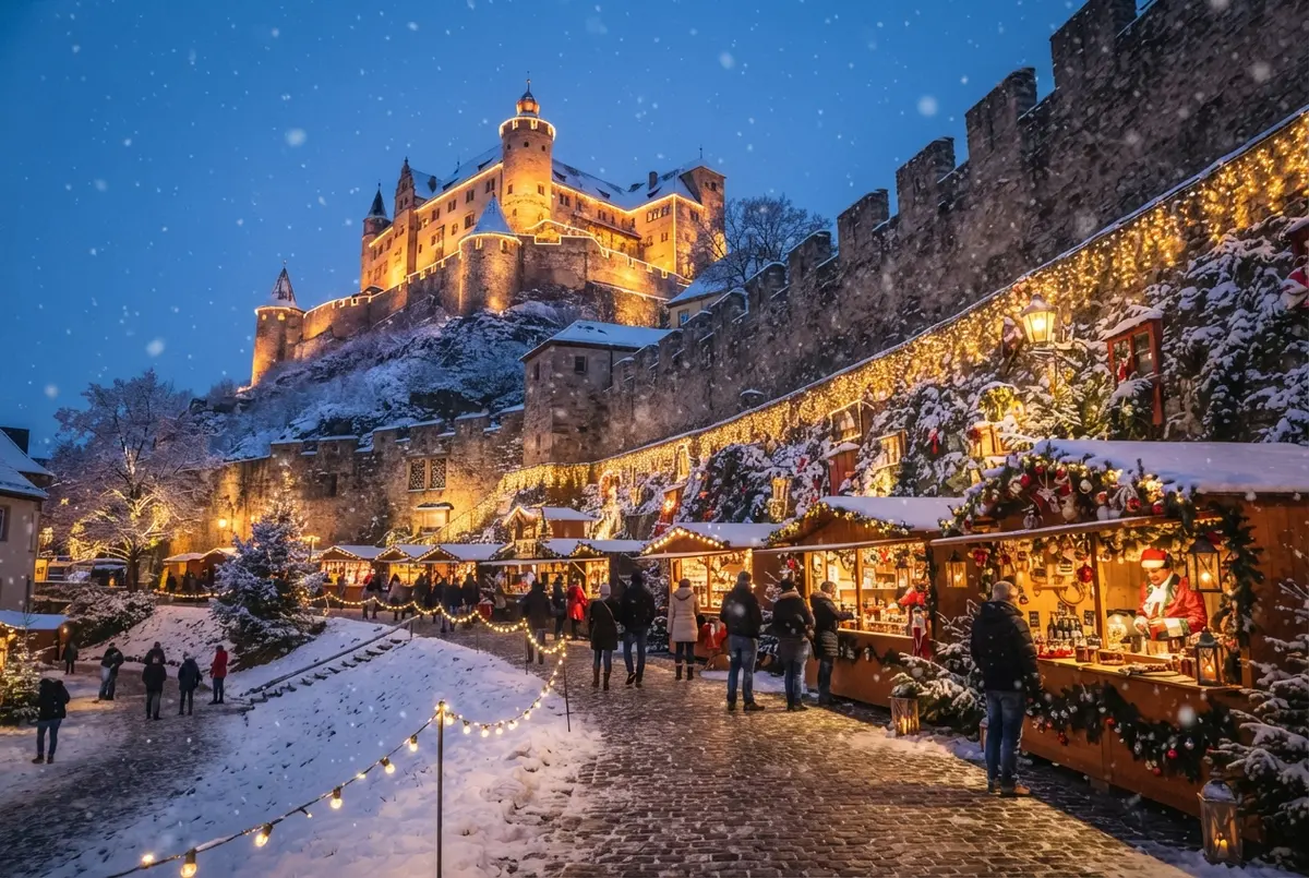Benrath Palace Christmas Market (Weihnachtsmarkt Schloss Benrath), Dusseldorf
