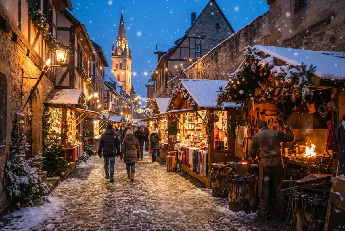 Roncalli's Historic Christmas Market (Historischer Weihnachtsmarkt), Hamburg