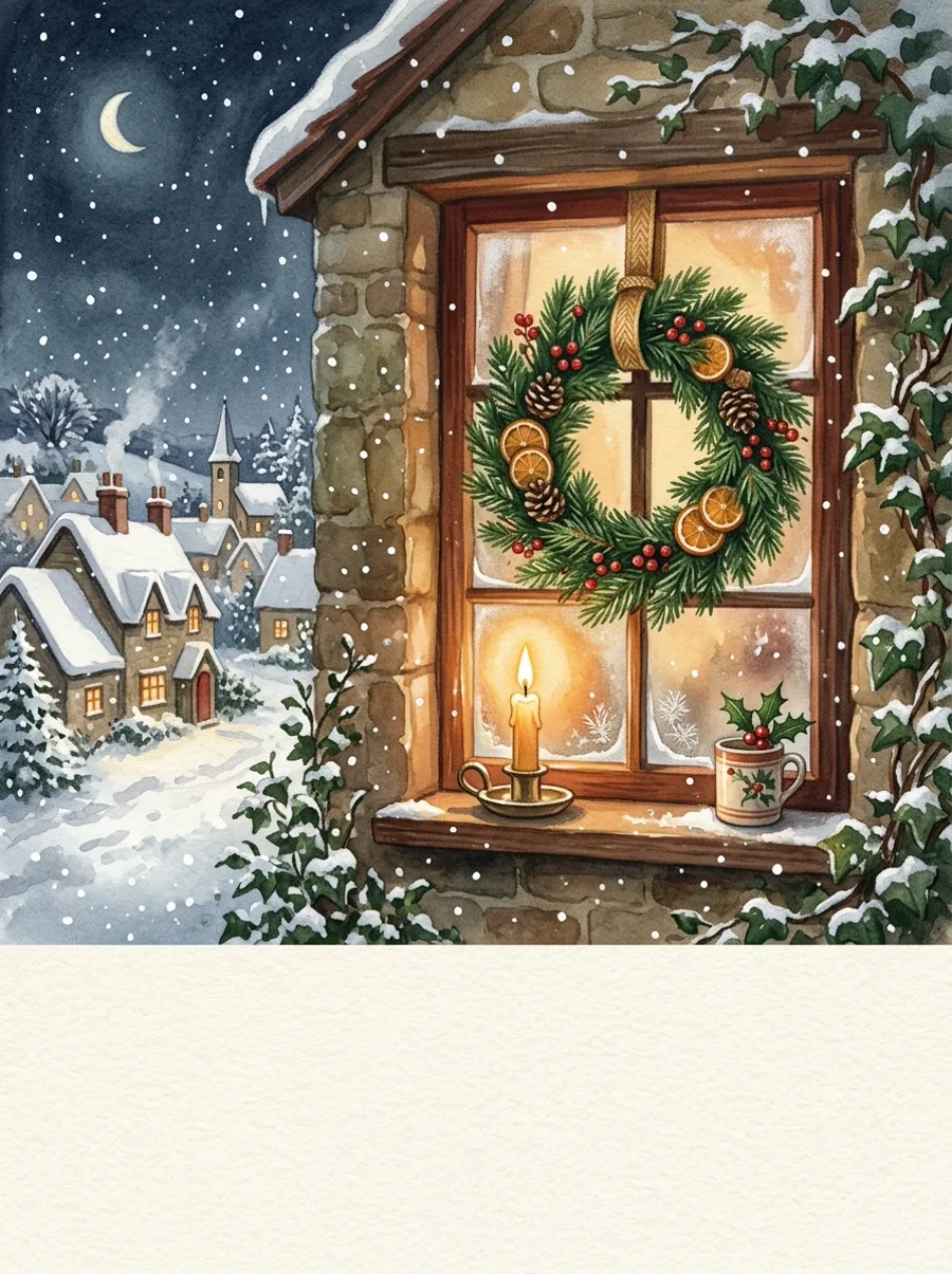 Candle in the window