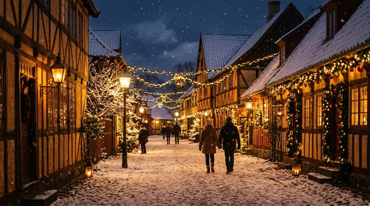 Jul i Den Gamle By — Aftenjul, Aarhus