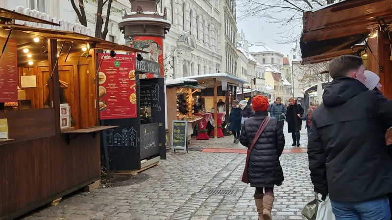 Weihnachtsmarkt am Spittelberg in Wien (2023)