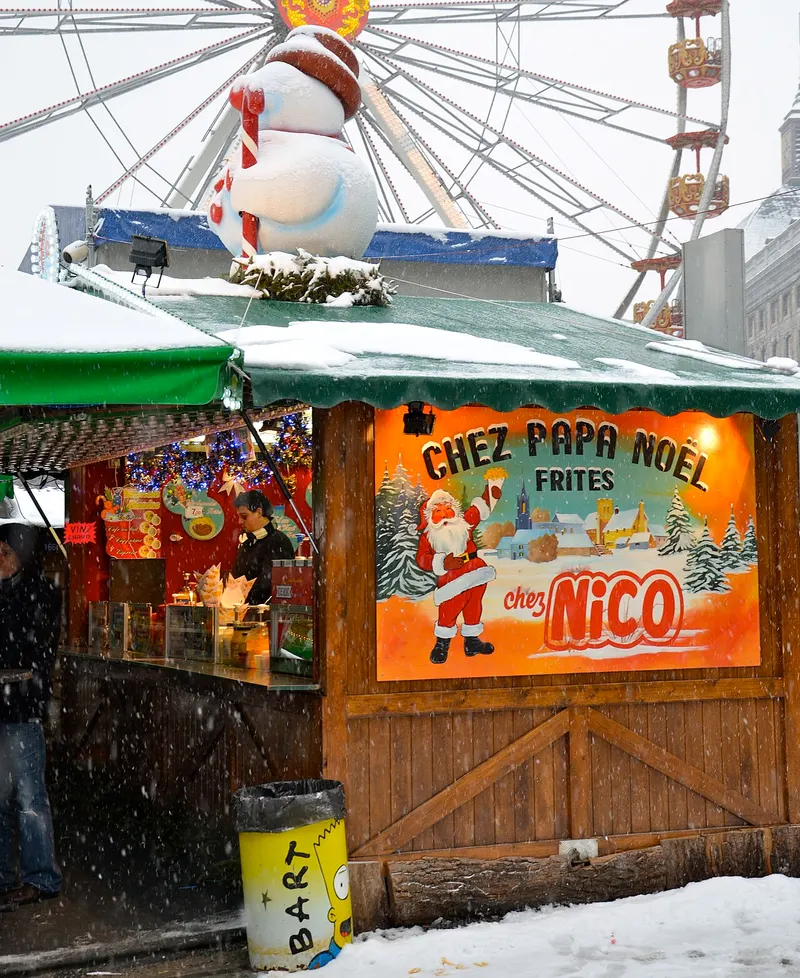 Chalet Chez Papa Noël au Village de Noël de Liège