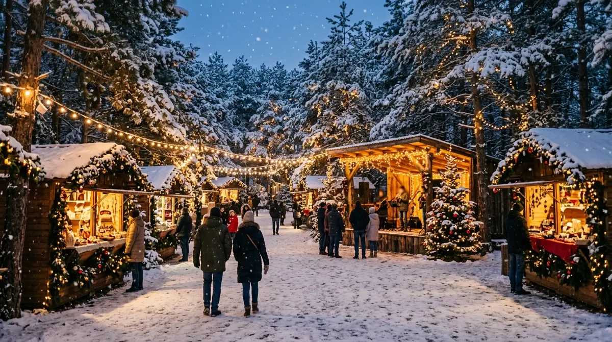 Утопичен коледен базар (Utopia Forest), Бургас