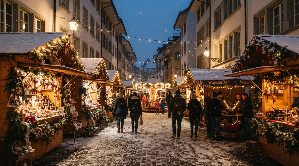 Weihnachtsmarkt Aarau (Advent i de Altstadt), Aarau