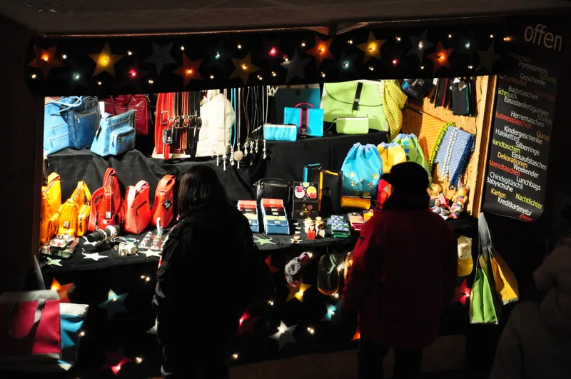 Christkindlimärt auf dem Fischmarktplatz in Rapperswil