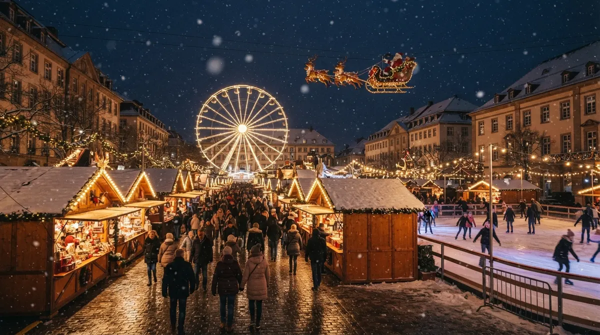 Saarbrücker Christkindl-Markt (Саарбрюкенський Кристкіндль-маркт), Saarbrücken