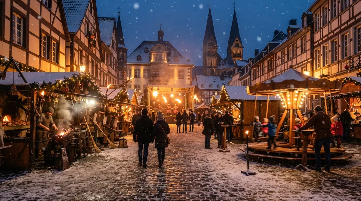 Mittelalterlicher Weihnachtsmarkt Siegburg (Средневековая рождественская ярмарка в Зигбурге), Siegburg