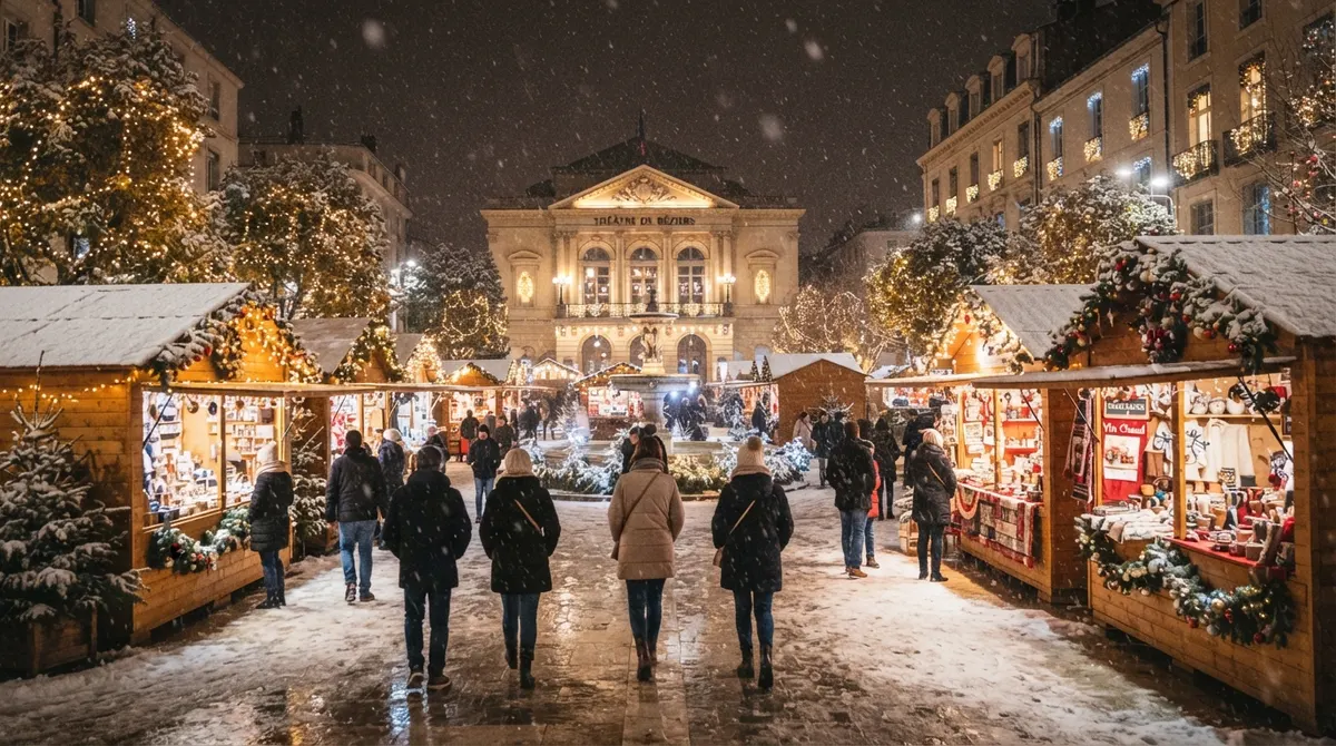 Marché de Noël de Béziers, Béziers