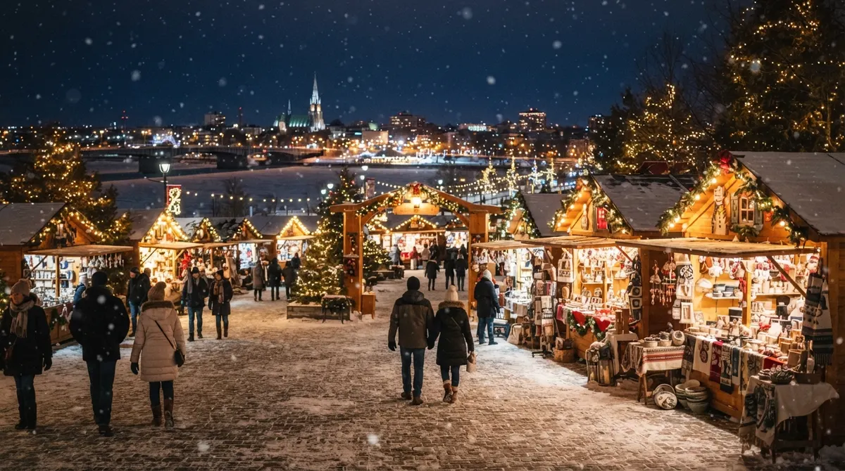 Marché de Noël de Laval (Lumières de Laval), Laval