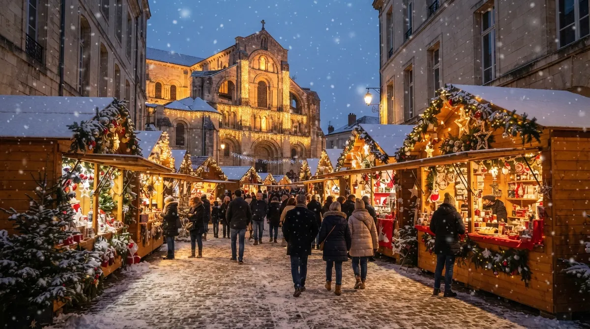 Marché de Noël de Poitiers, Poitiers