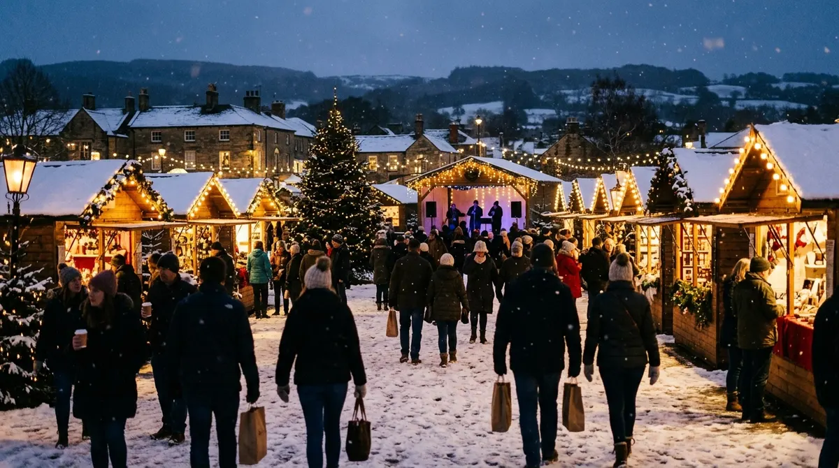 Bakewell Winter Wonderland Christmas Market, Bakewell
