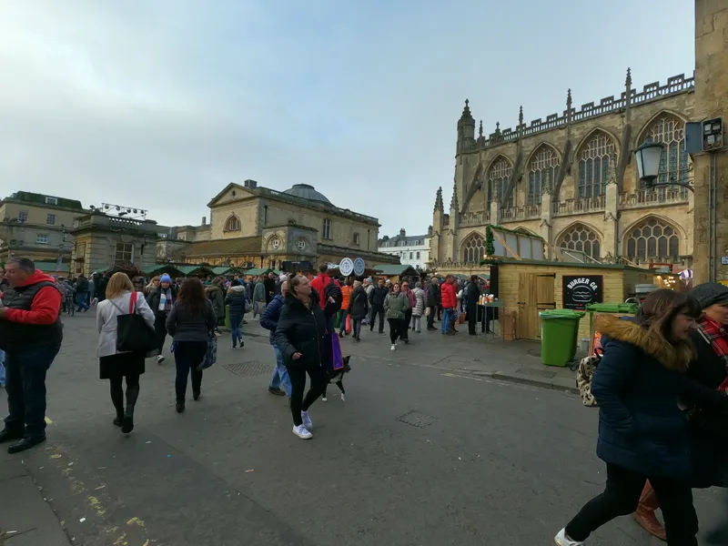 Bath Christmas Market on Kingston Parade, 2022