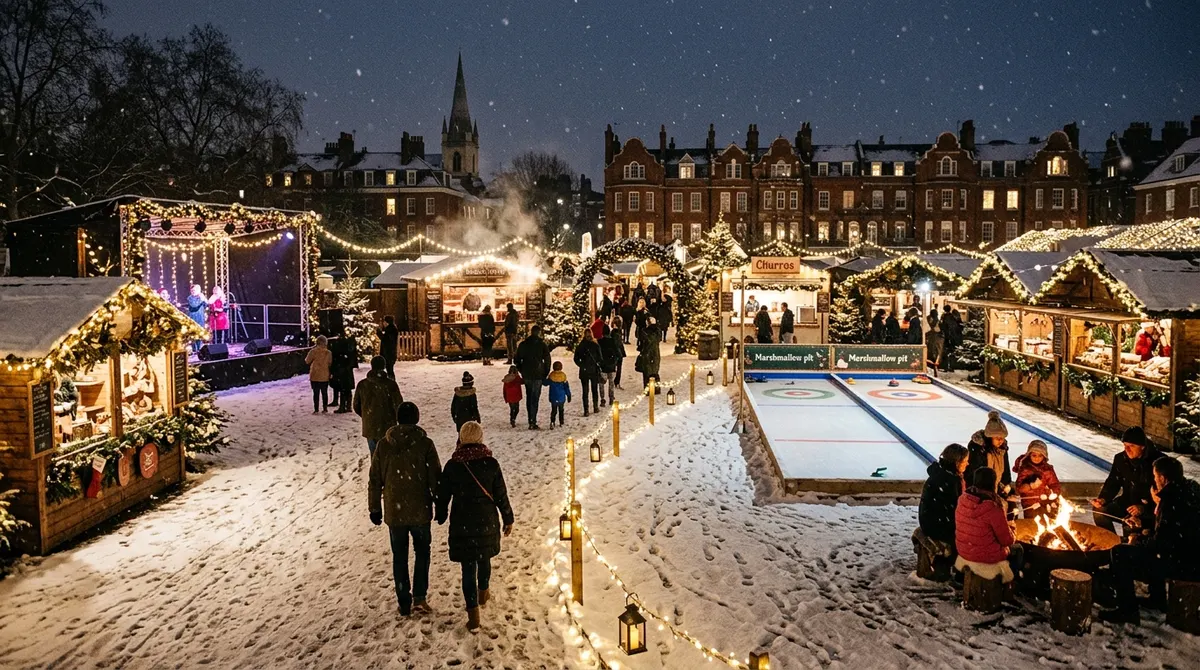Chelsea Winter Village & Illuminations, London