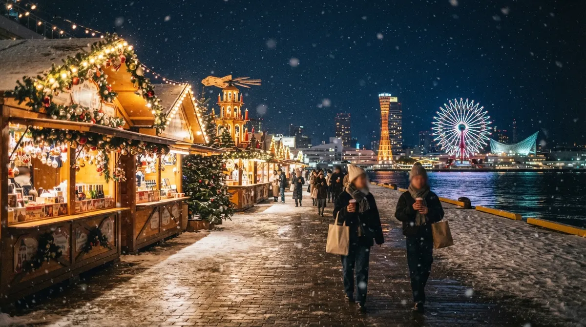 神戸ハーバーランド クリスマスマーケット, 神戸
