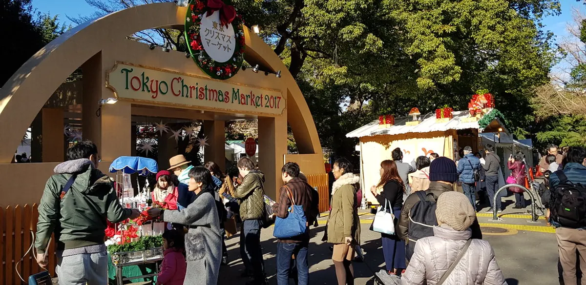 日比谷公園で開かれた東京クリスマスマーケット(過去の開催、会場は2026年に新豊洲へ)