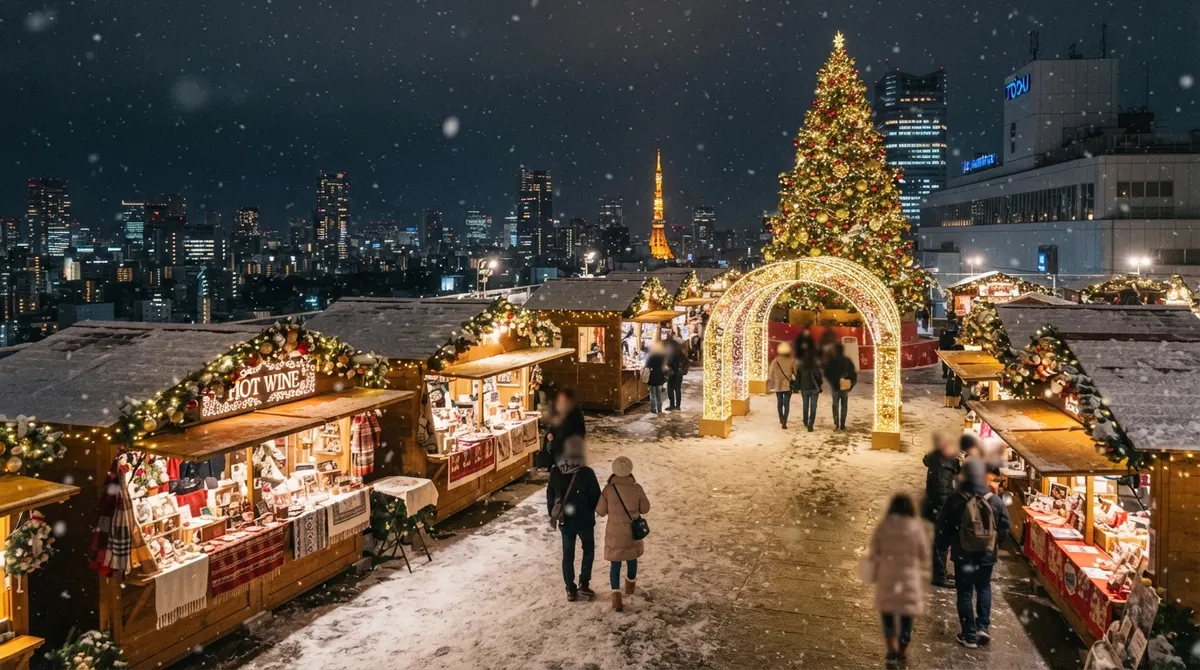 Tobu Department Store Ikebukuro Christmas Market, Tokyo