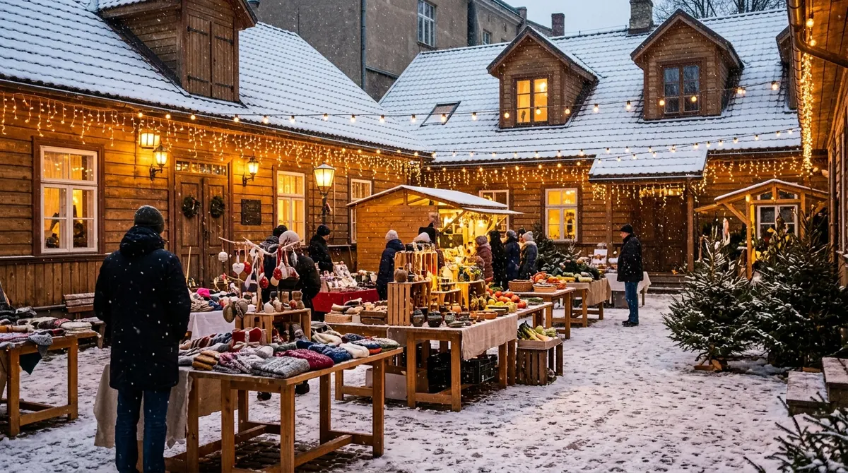 Kalnciema Quarter Christmas Market, Riga