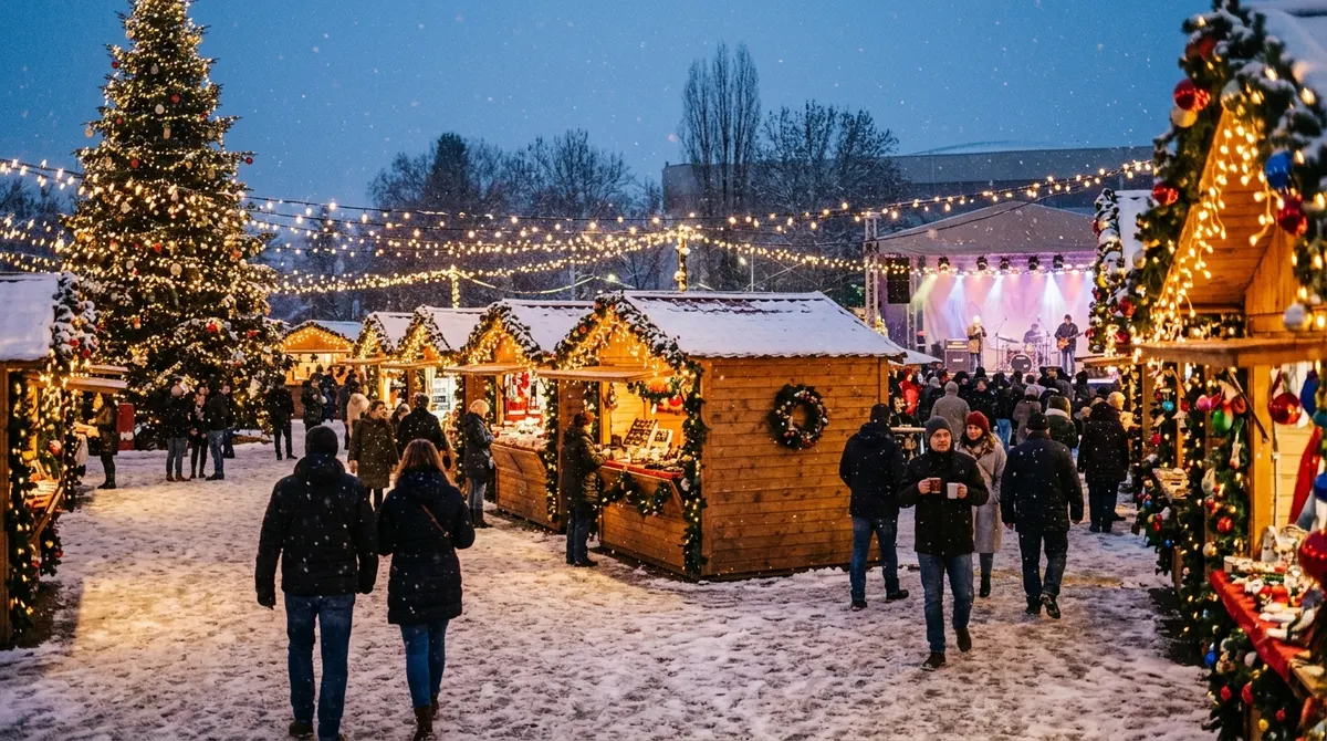 WinterFestival кај салата Борис Трајковски, Скопје