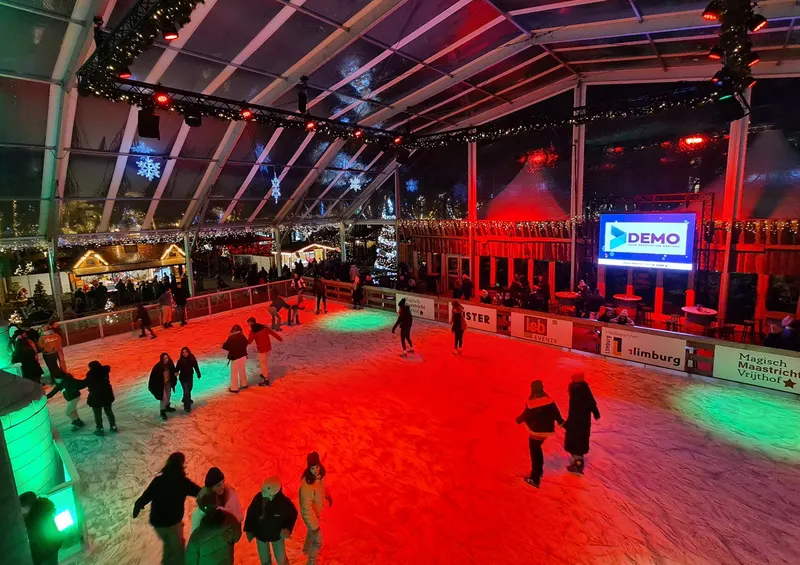 Schaatsbaan als onderdeel van Magisch Maastricht (2022)