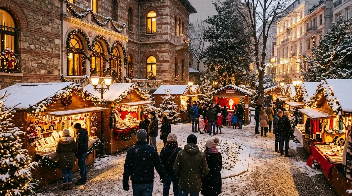 Marche de Noel - Institut Francais Istanbul, Istanbul