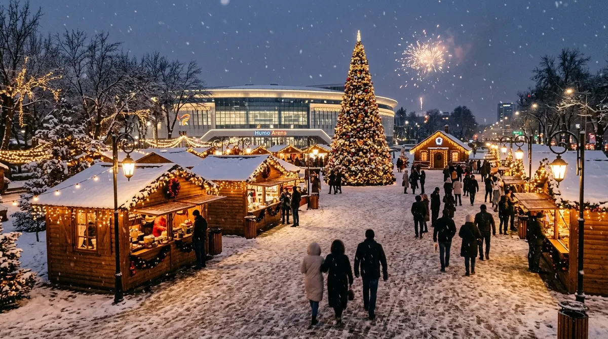 Coca-Cola New Year Fest у Humo Arena, Ташкент